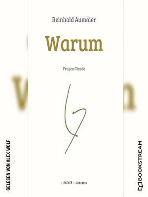 cover image of Warum--Fragen-Tirade
